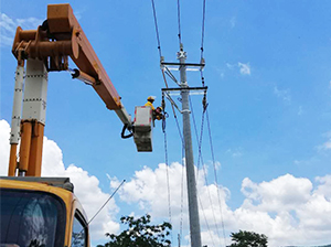 白沙奧運村10KV志針線電力線路遷改工程